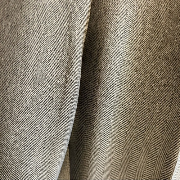 Giorgio Sant' Angelo 2 piece ladies herringbone grey professional pant suit 6 P - Picture 13 of 16